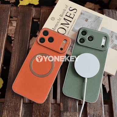 iPhone 13–18 üçin magnitli zarba garşy ýeňil Magsafe gapak