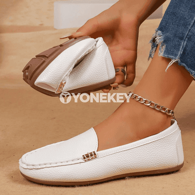 Zenanlar üçin ýeňil, ýumşak dabanly gündelik loafers köwüşleri