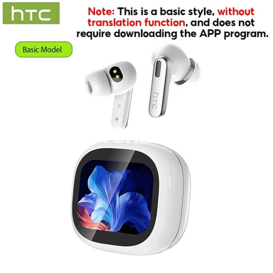 HTC NE46 simsiz Bluetooth gulaklyklar, AI terjimeçi, ýürek urşy gözegçiligi