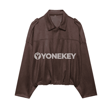 Zenanlar üçin vintage zipperli ýaz güýz penjek