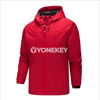 Erkekler üçin ýaz-güýz windproof fermuarly kurtka