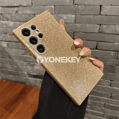 Samsung S22/S23/S24/S25 üçin parlak glitter gorag gapak