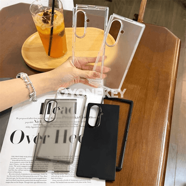 Samsung Galaxy Z Fold üçin ýuka mat örtük, güýçli goragly