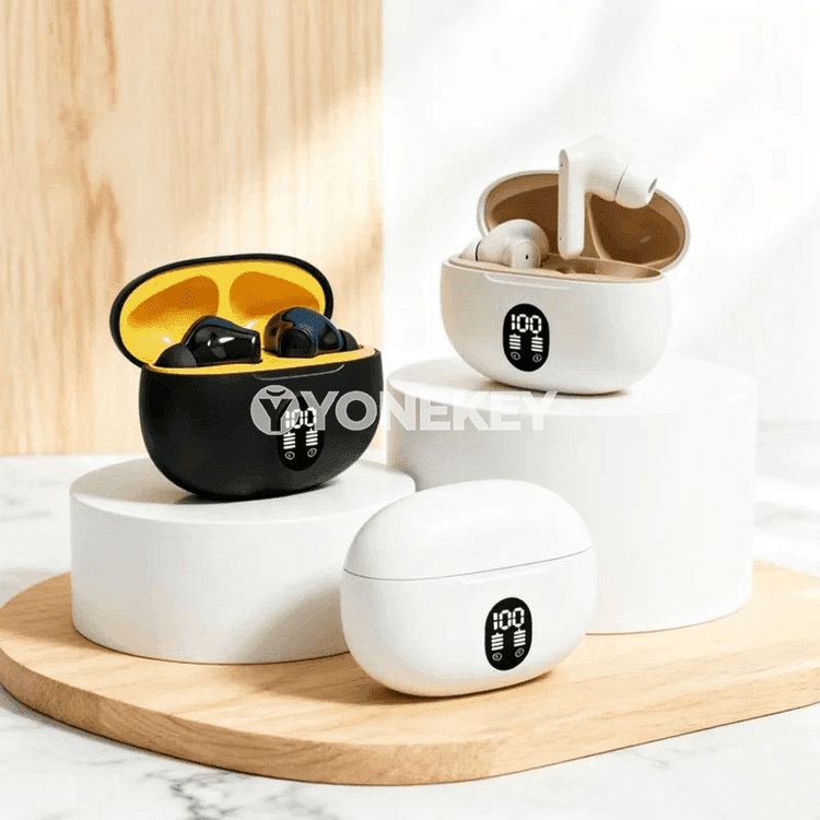 CHUBAN 895B TWS simsiz Bluetooth nauşnik, mikrofonly, ses izolýasiýaly