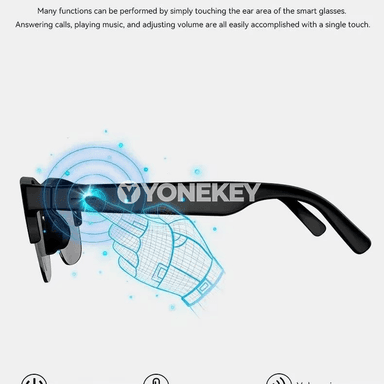Lenovo akylly äýnekler: ses kömekçisi, aýdym-saz, Bluetooth jaň
