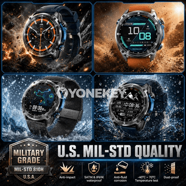 GPS, offline karta we 4GB ýatyrly 1.43" AMOLED sport akylly sagat
