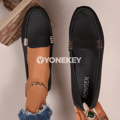 Zenanlar üçin ýeňil, ýumşak dabanly gündelik loafers köwüşleri