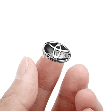 Toyota üçin 5/10 sany metal açar logotip stikeri