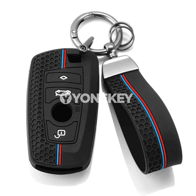 BMW üçin silikon açar gapy we brelokly gorag örtük