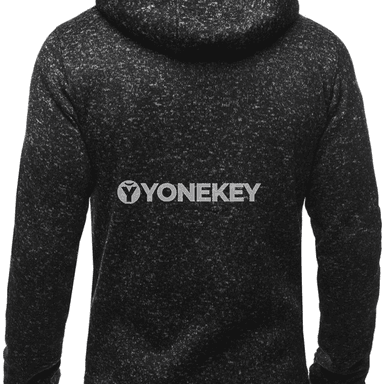 Erkekler üçin fermuarly ýyly sport hoodie kardigan