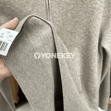 Erkekler üçin ýarym golfly ýyly zipper switer