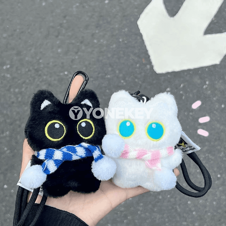🐱 Ýumşajyk we kiçi Pişik şekilindäki Breloklary! 🐱