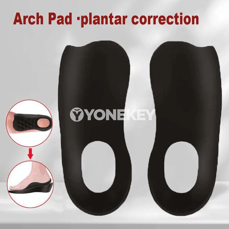 Ortopedik daban daýanjy insole — tekiz aýak üçin 1 jübüt