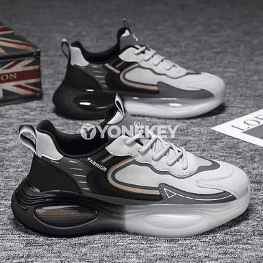 Erkek ýaşlar üçin ýeňil suw geçirmeýän sport aýakgaby, ýazky model