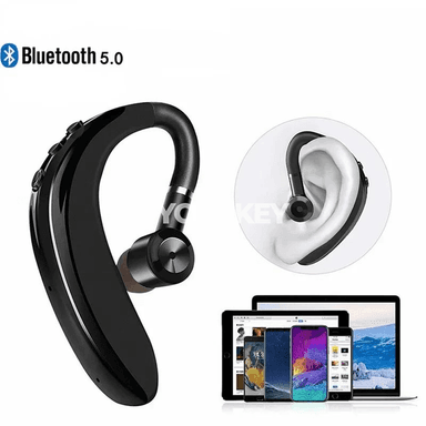 Simsiz Bluetooth biznes nauşnigi, mikrofonly, bir gulakly