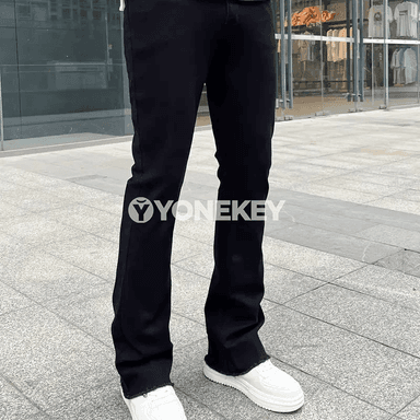 Erkekler üçin gök dar kesimli jeans jalbar