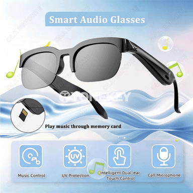 AI terjimeli akylly äýnekler, Bluetooth jaň, aýdym-saz we ýazgy