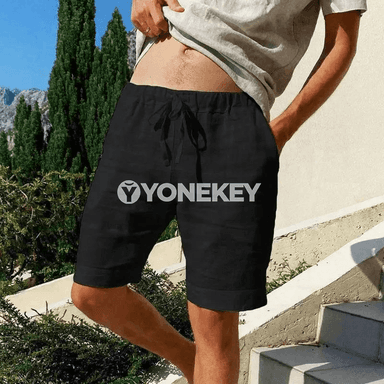 Erkekler üçin ýazky deňiz şortikleri, ýeňil we dem alýan