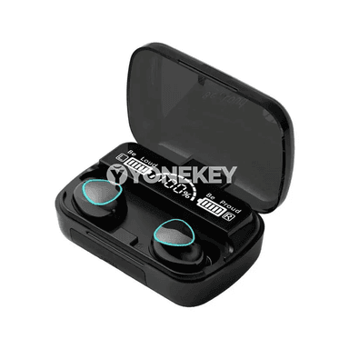 TWS Bluetooth gulaklyklar, LED displeýli, mikrofonly, simsiz