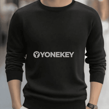 Erkekler üçin rahat giň kesimli ýyly pullover switer