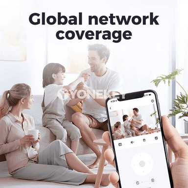 Lenovo 1080P HD simsiz gözegçilik kamerasy, 2.4G Wi‑Fi, akylly monitor