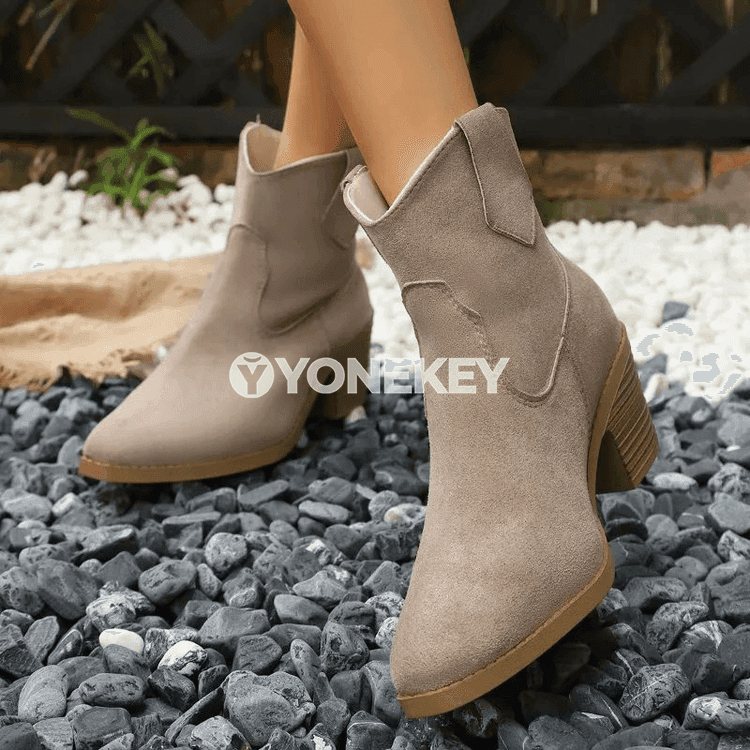 Aýal-gyzlar üçin pointed toe ýokary ökçeli moda etikalary