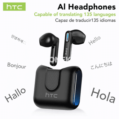 HTC NE49 AI terjime gulaklyklar, Bluetooth 6.0, Hifi ses