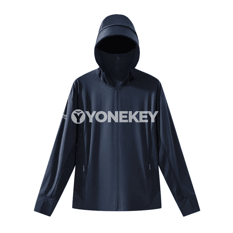 Aýal-erkek üçin ýeňil, çalt guradyjy, UV-dan goraýan tomus jaket