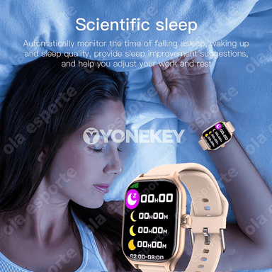 Sport akylly sagat, ýürek urşuny ölçegli, Bluetooth jaňly, suwa çydamly