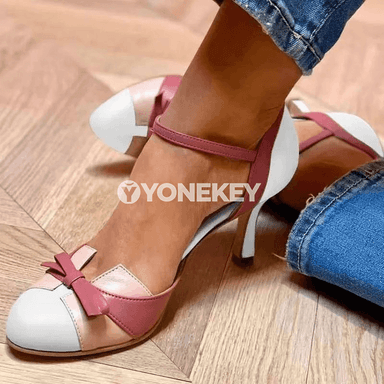 Aýal-gyzlar üçin täze ýaz-ýazky stiletto sandal, açyk barmakly