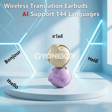 Simsiz Bluetooth AI terjime nauşnigi, 144 dil, syýahat we iş üçin