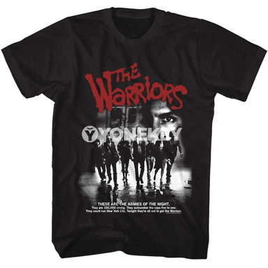 Erkekler üçin tomus futbolkasy, The Warriors çaply, gysga ýeňli