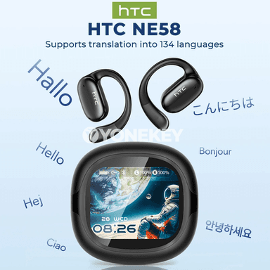 HTC NE58 Bluetooth gulakly, terjimeçi, sport üçin amatly