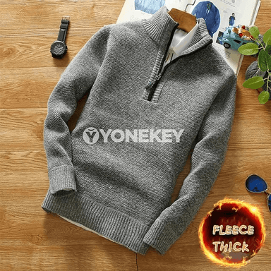 Erkekler üçin güýz-gyz köýnek penjek, ýyly, zipersiz, ýeňil