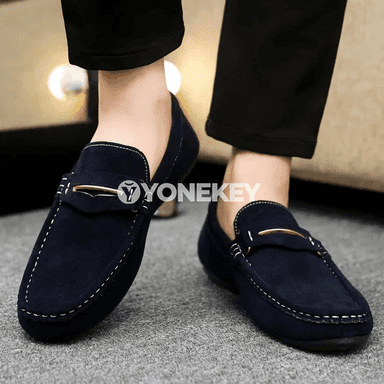 Erkekler üçin ýazlyk loafers köwüşler, ýeňil slip-on sport stil