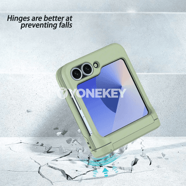 Samsung Galaxy Z Flip 5/6 üçin gapjykly gysylyp açylýan gorag örtük