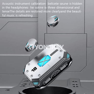 TWS M41 simsiz Bluetooth gulaklyklar, LED displeýli