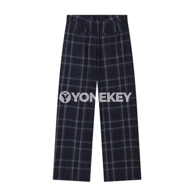 Zenanlar üçin ýokary bil giň göwrümli tekiz balak