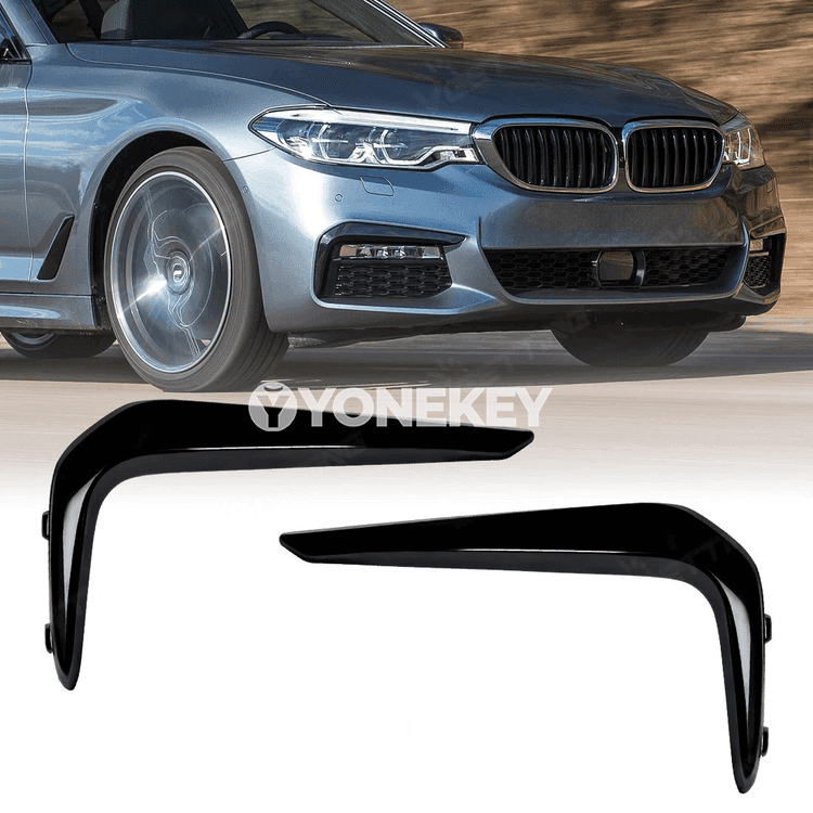 BMW 5 Series G30 G38 üçin duman çyrasy bezegi, öňki trim