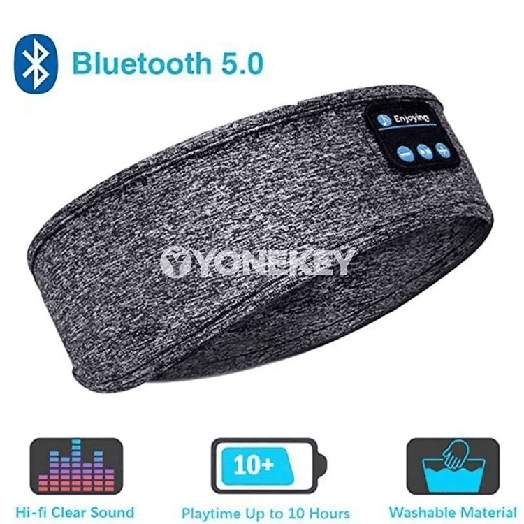 Simsiz Bluetooth sport maňlaý guşagy gulaklyk, uky üçin amatly