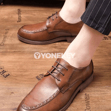 Erkekler üçin retro stilindäki resmi we gündelik oxford köwüşler