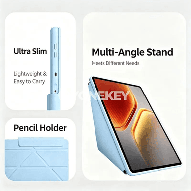 iPad Air 3, 7/8/9 nesil üçin 10.2 dýum goragly bukulýan gap