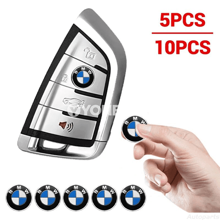BMW üçin 11 mm açar emblemaly stiklerler, 5/10 sany