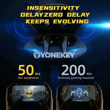 TWS simsiz Bluetooth gulaklyklari, mikrofonly sport headset, zarýad gutusy bilen