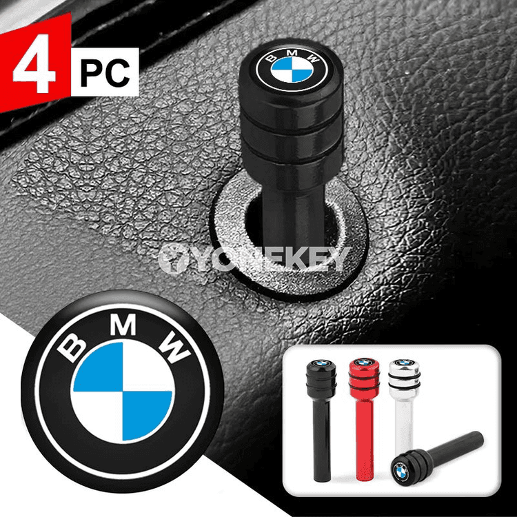 BMW M üçin 4 sany alýumin gapy gulplama pinleri, bezeg