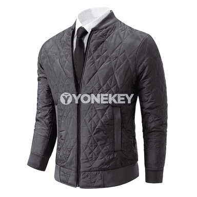 Erkekler üçin güýz-gyş ýyly fleece kurtka, suw geçirmeýän, zipli