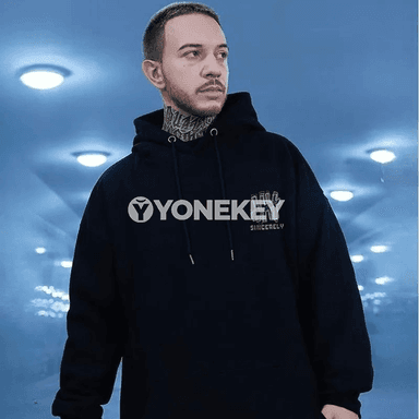 Erkekler üçin uly ölçegli hoodi, ýaz güýz üçin, çaply, M-8XL