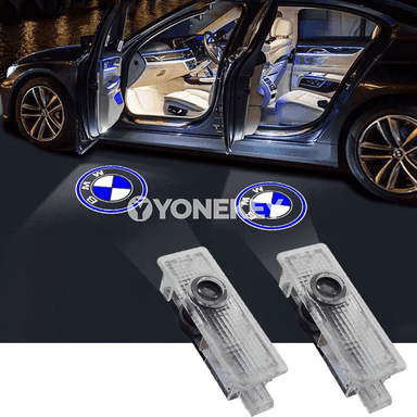 BMW gapy üçin 2 sany LED proýektor ýagtylygy, hoş geldiňiz çyrasy