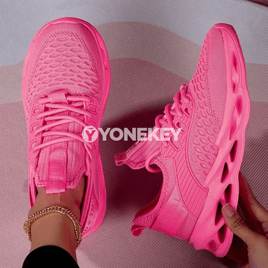 Aýal-gyzlar üçin platformaly sport kedalary, ýeňil we rahat