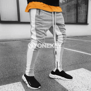 Erkekler üçin ýeňil sport jogger balaklary, ýokary laýyklyk